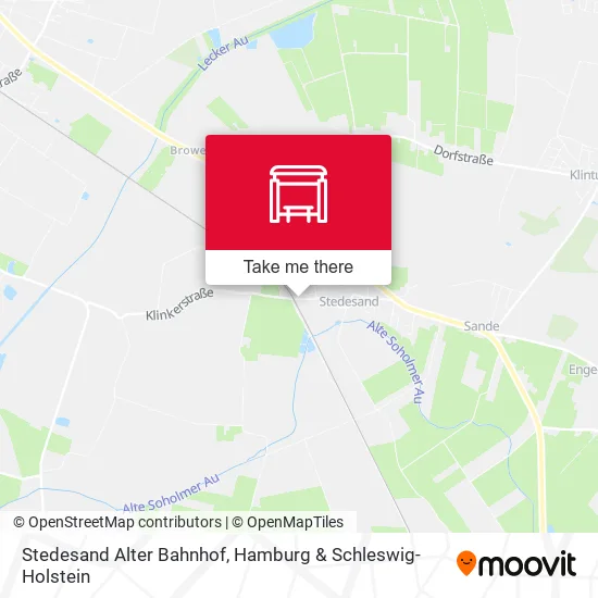 Карта Stedesand Alter Bahnhof