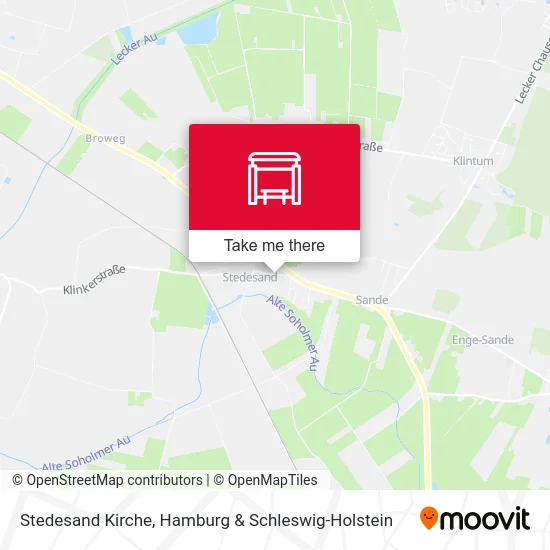 Карта Stedesand Kirche