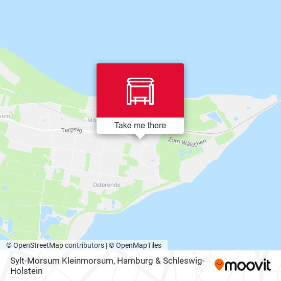 Sylt-Morsum Kleinmorsum map