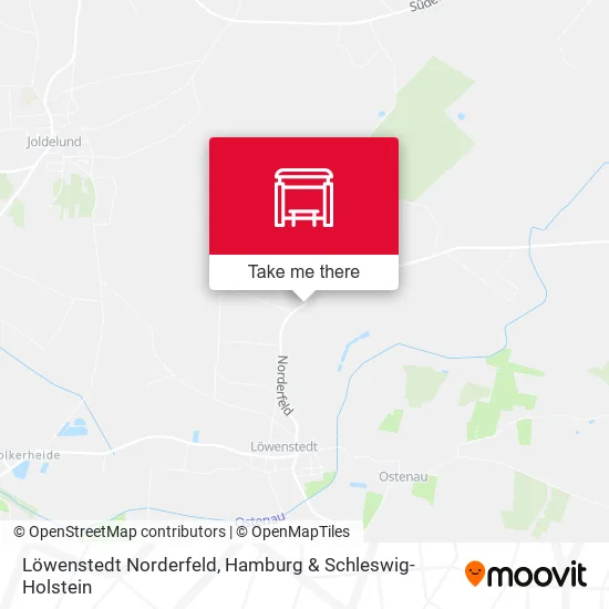 Карта Löwenstedt Norderfeld