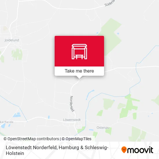 Карта Löwenstedt Norderfeld