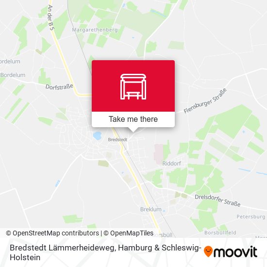 Bredstedt Lämmerheideweg map
