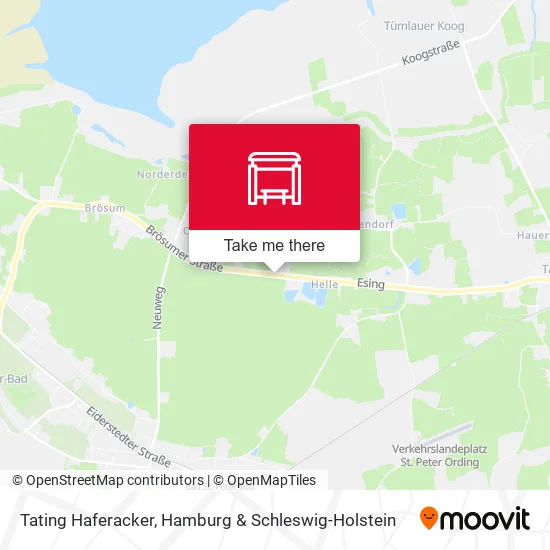 Карта Tating Haferacker