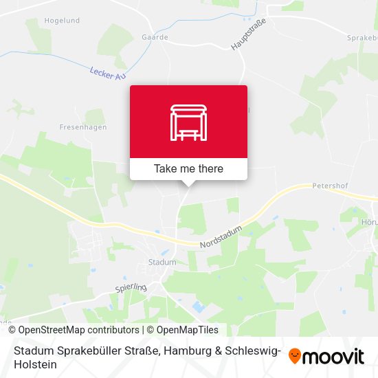 Stadum Sprakebüller Straße map