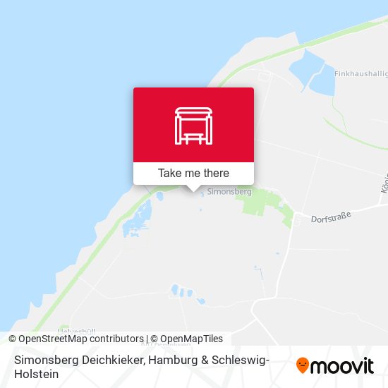 Simonsberg Deichkieker map