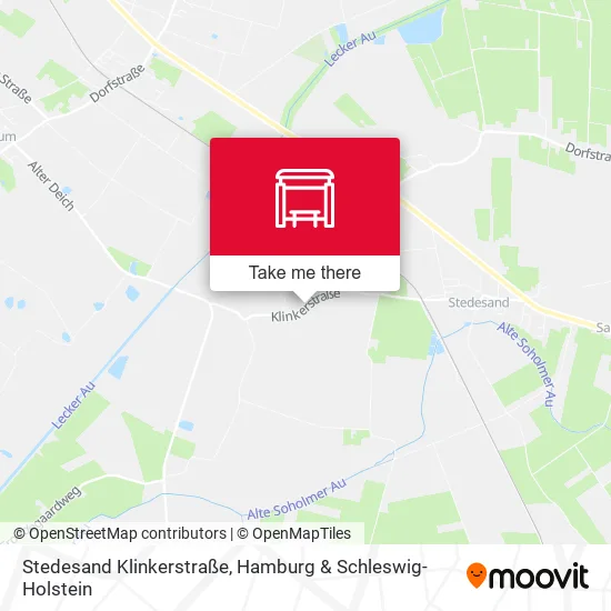Карта Stedesand Klinkerstraße