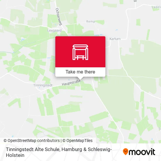 Карта Tinningstedt Alte Schule