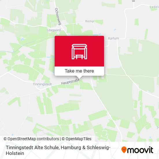 Tinningstedt Alte Schule map