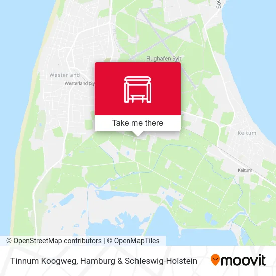 Карта Tinnum Koogweg