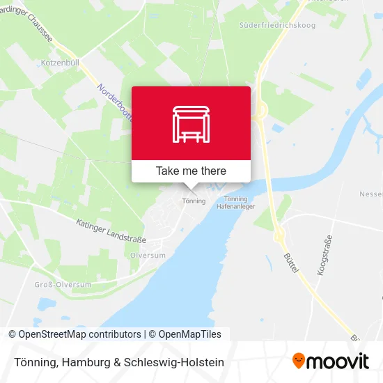 Карта Tönning