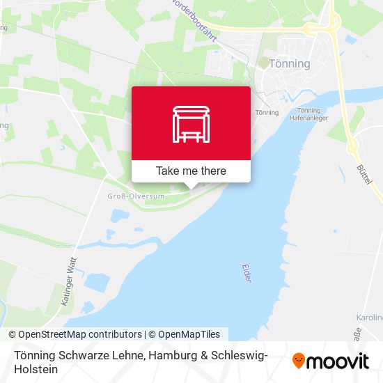 Tönning Schwarze Lehne map