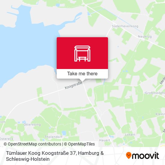 Tümlauer Koog Koogstraße 37 map