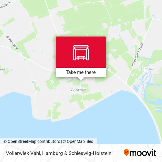Карта Vollerwiek Vahl