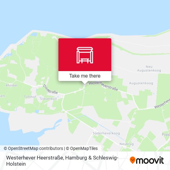 Westerhever Heerstraße map