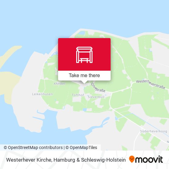 Westerhever Kirche map