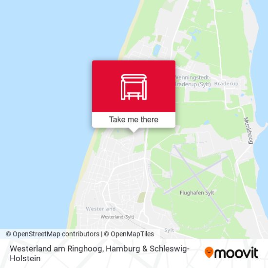 Westerland am Ringhoog map