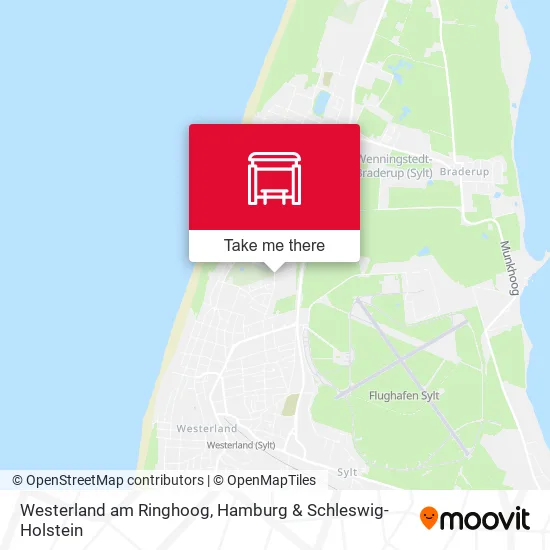 Карта Westerland am Ringhoog