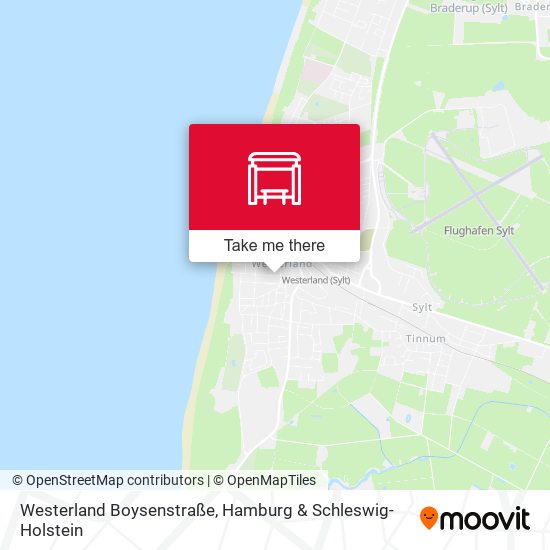 Westerland Boysenstraße map