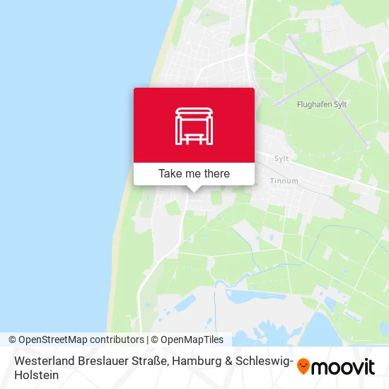 Карта Westerland Breslauer Straße