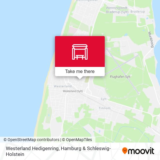 Westerland Hedigenring map