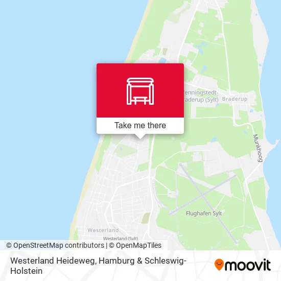 Карта Westerland Heideweg