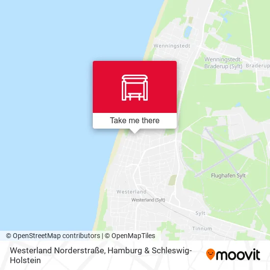 Карта Westerland Norderstraße