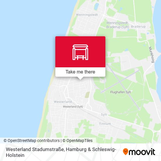 Westerland Stadumstraße map