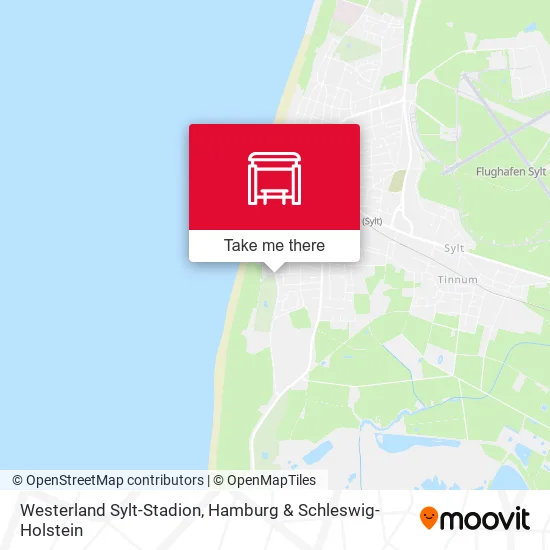 Карта Westerland Sylt-Stadion