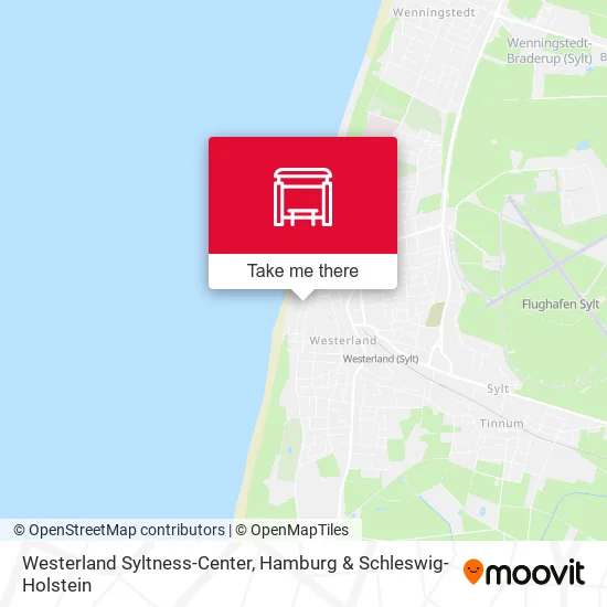 Карта Westerland Syltness-Center