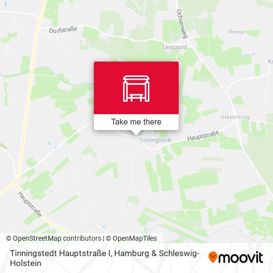 Tinningstedt Hauptstraße I map