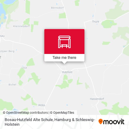 Bosau-Hutzfeld Alte Schule map