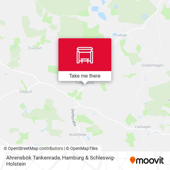 Ahrensbök Tankenrade map