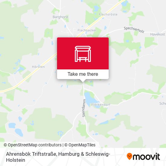 Ahrensbök Triftstraße map