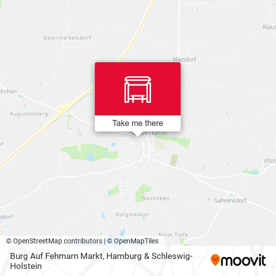 Карта Burg Auf Fehmarn Markt