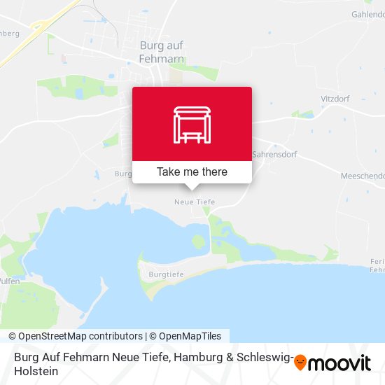 Burg Auf Fehmarn Neue Tiefe map