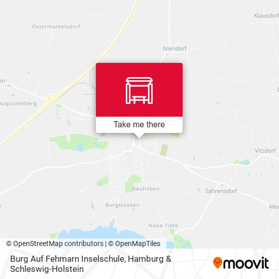 Burg Auf Fehmarn Inselschule map