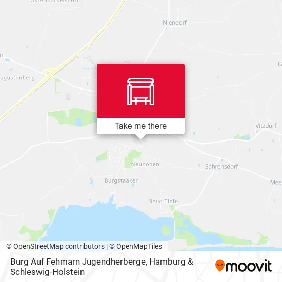 Карта Burg Auf Fehmarn Jugendherberge