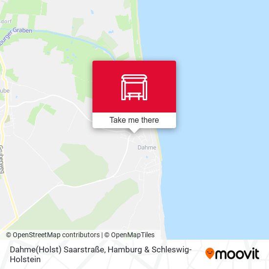 Dahme(Holst) Saarstraße map
