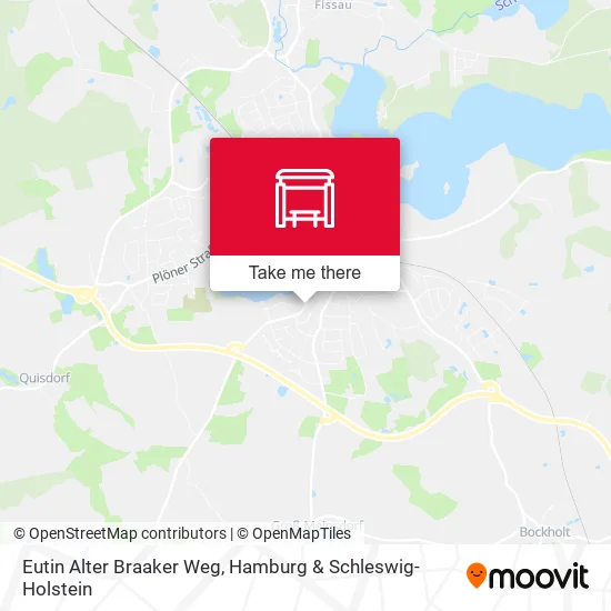 Карта Eutin Alter Braaker Weg