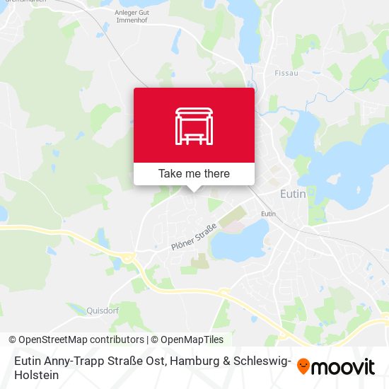 Eutin Anny-Trapp Straße Ost map