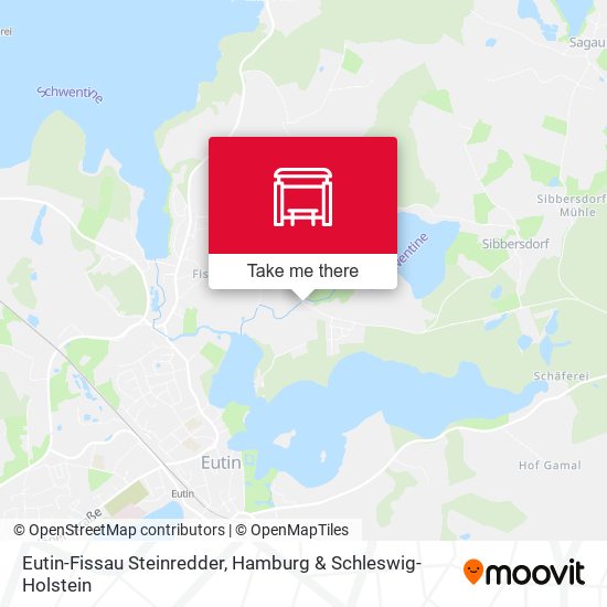 Eutin-Fissau Steinredder map