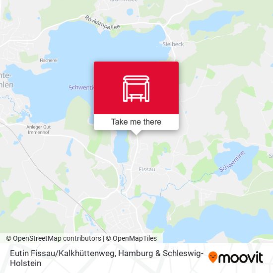 Eutin Fissau/Kalkhüttenweg map
