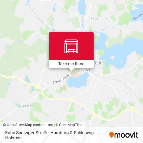 Eutin Saatziger Straße map