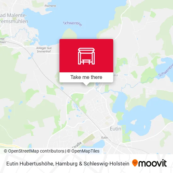 Карта Eutin Hubertushöhe