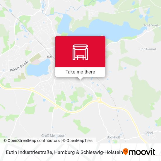 Eutin Industriestraße map
