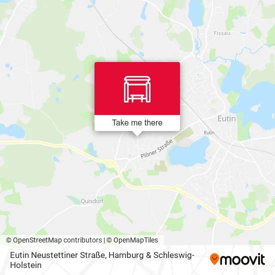Карта Eutin Neustettiner Straße