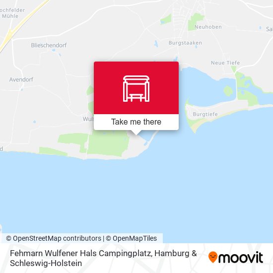 Fehmarn Wulfener Hals Campingplatz map