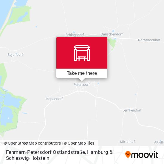 Fehmarn-Petersdorf Ostlandstraße map