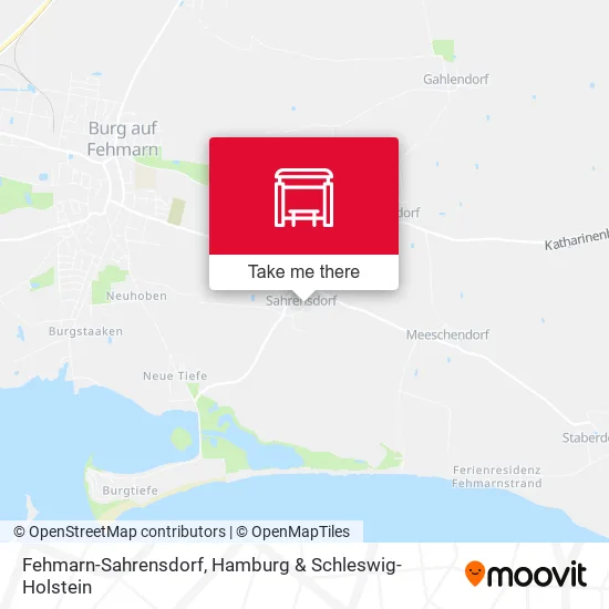 Карта Fehmarn-Sahrensdorf