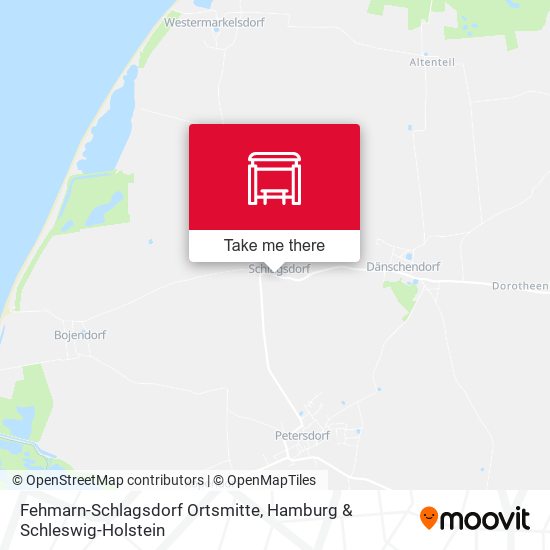 Fehmarn-Schlagsdorf Ortsmitte map